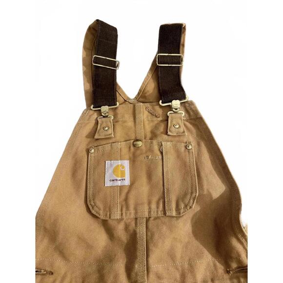 Carhartt Other - Carhartt Classic Brown Double Knee Work Overalls - 28x32